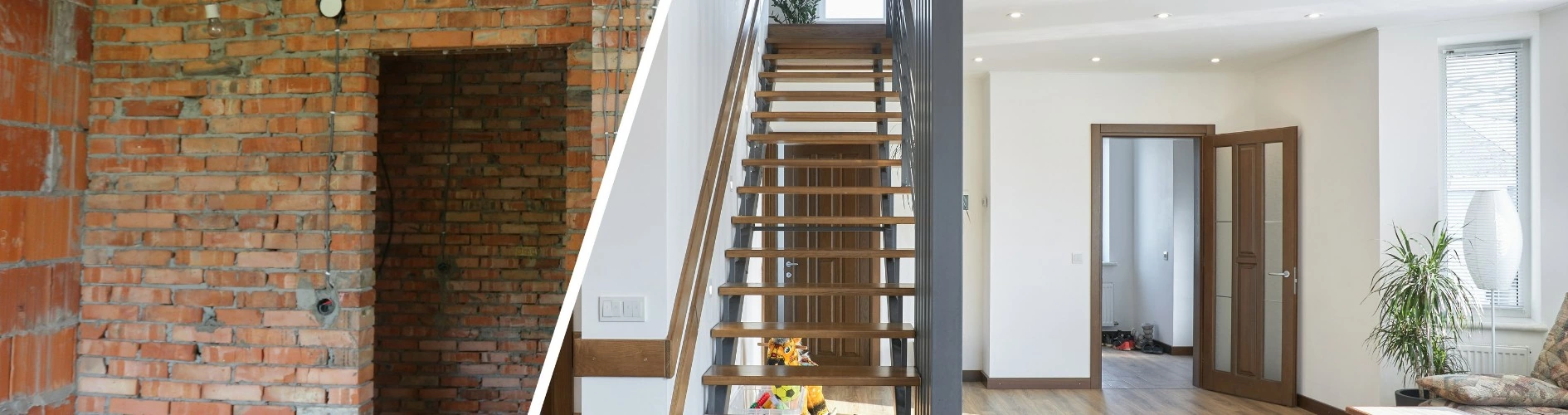 drewniane stopnie na schodach